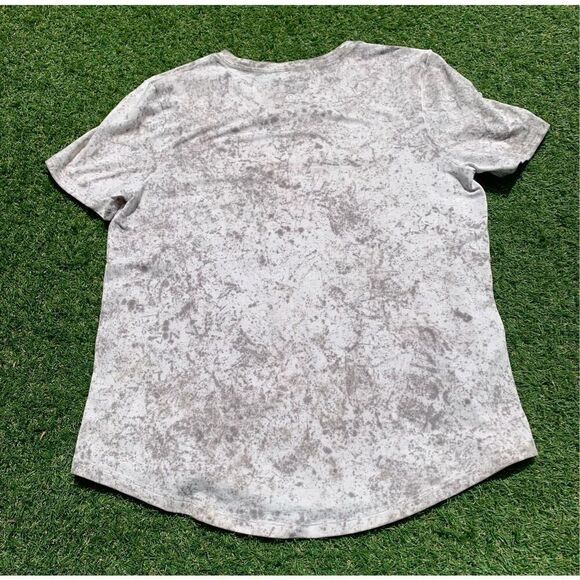 74- Lululemon Love Crew Cirrus Wash White Opal Raw tie dye Rover T-Shirt Top M - Picture 6 of 7